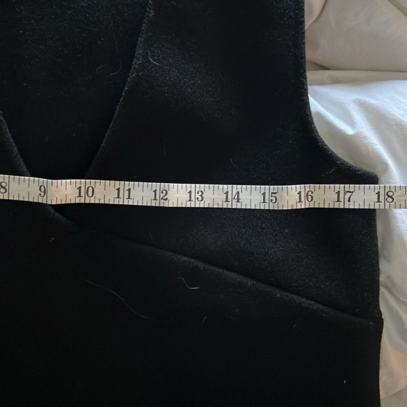 Oak & Fort - Black wool feel dress with pockets - M - Picture 7 of 8